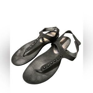 Pesaro “Cassandra” Black Sandals Size 9.5